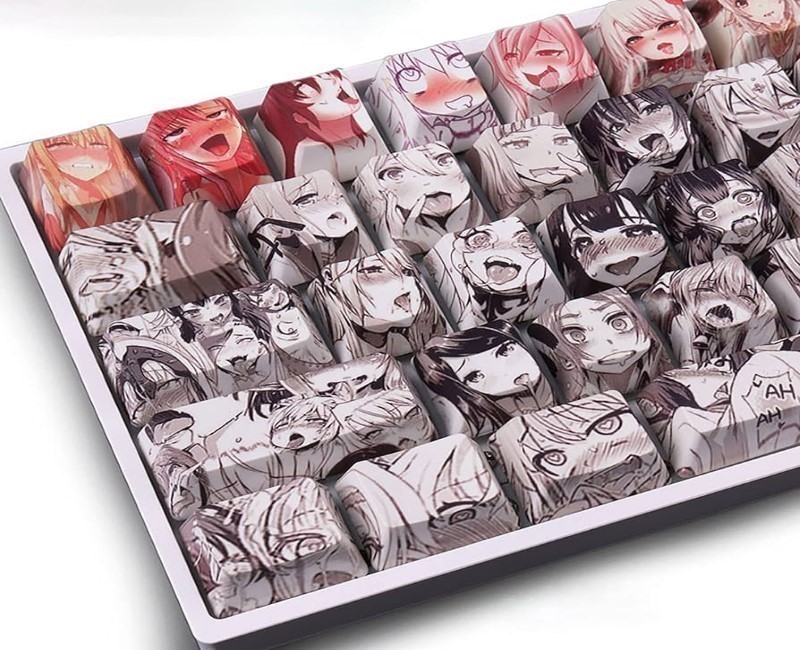 Personalize Your Keys: Dive into Anime Keycap Extravaganza